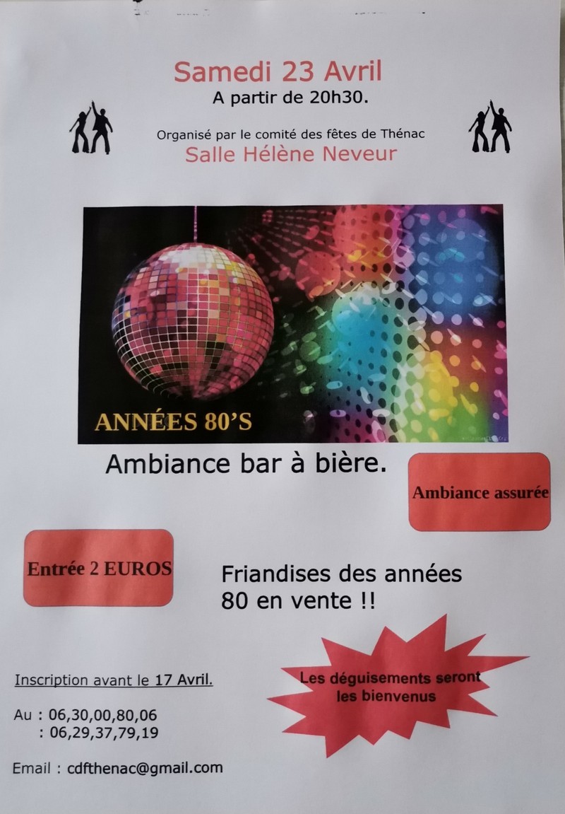 soiree-annees-80 – Thénac