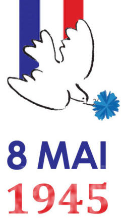 Logo commémoration 8 mai 1945 Thénac 17