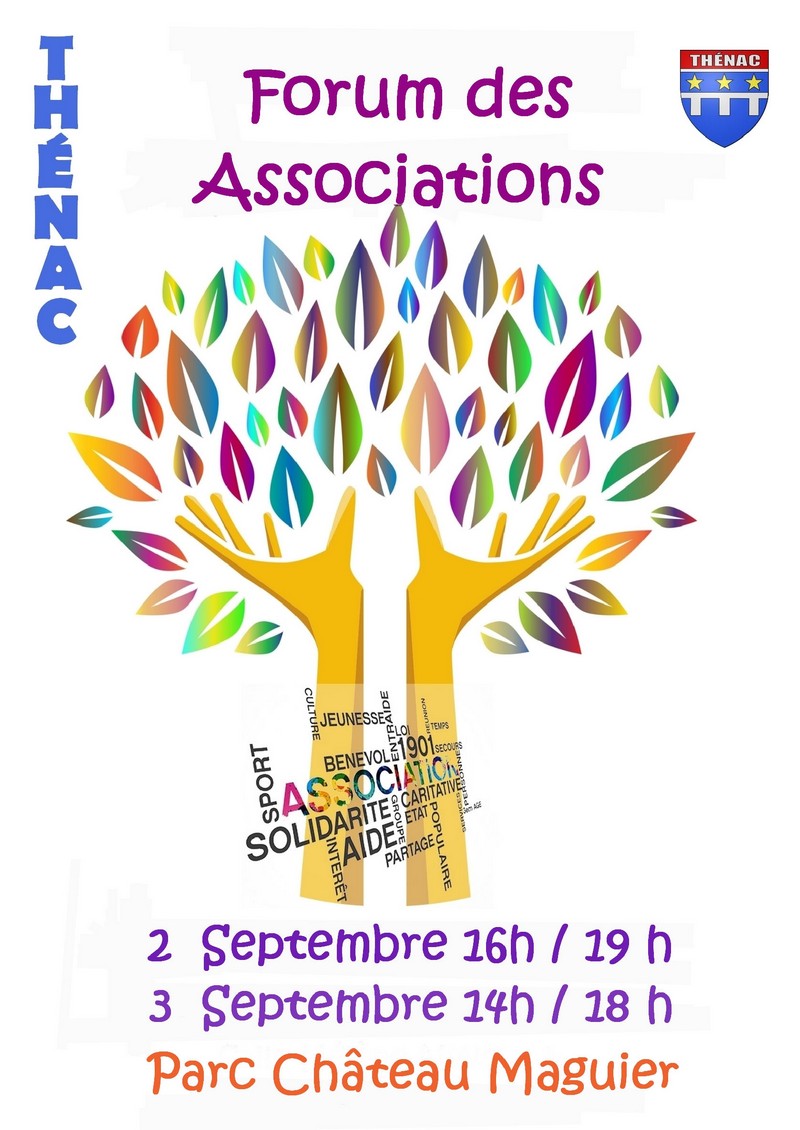 Forum des associations 2 et 3 septembre 2022 Thénac 17