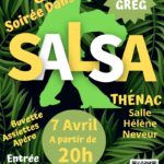 Affiche Salsa 7 avril 2023 Thénac17