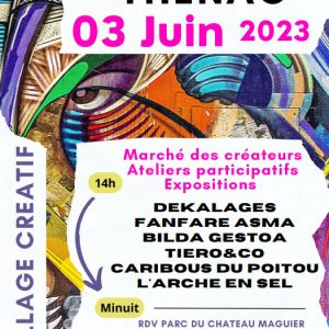 Affiche Les éclats de Thénac 2023 Thénac17