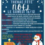 Affiche Thénac en fête 2023 Thénac 17