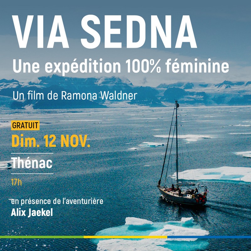 Affiche film Via Sedna Thénac 17