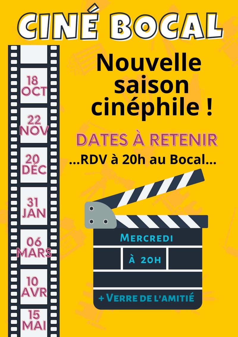 Affiche Ciné Bocal Thénac 17