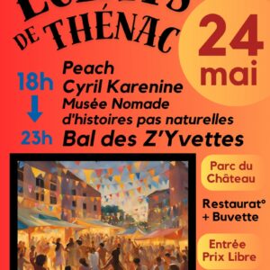 Affiche les Eclats de Thénac 17