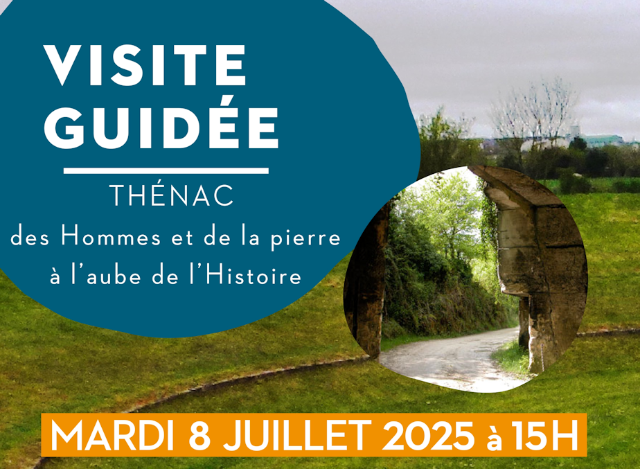 Bandeau visite guidée Thénac 8 juillet 2025 Thénac17