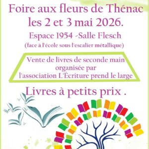 Librairie éphémère Thénac 17