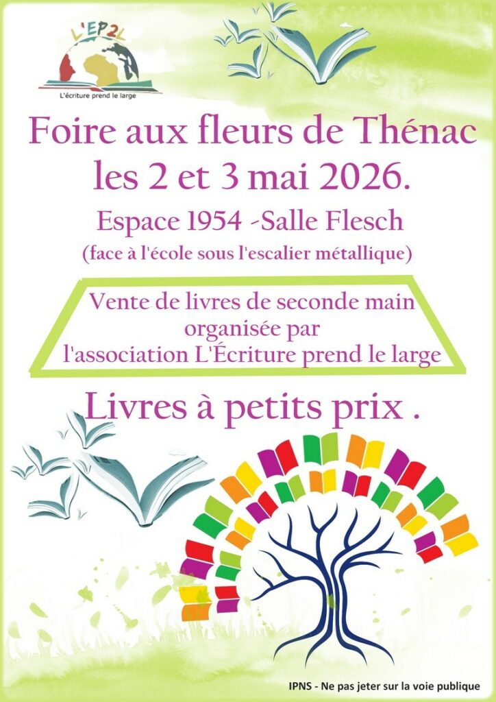 Librairie éphémère Thénac 17